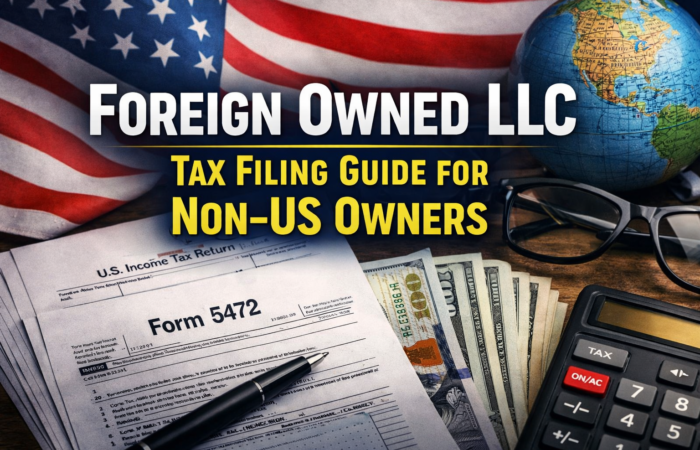 Foreign owned LLC tax filing guide for non-US owners